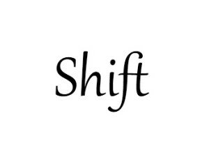 Де знаходиться кнопка Shift на клавіатурі